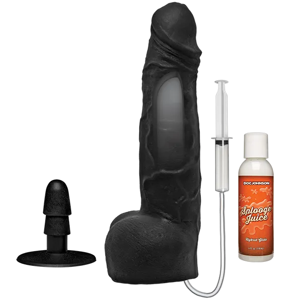 10 Dual Density ULTRASKYN Squirting Cumplay Cock