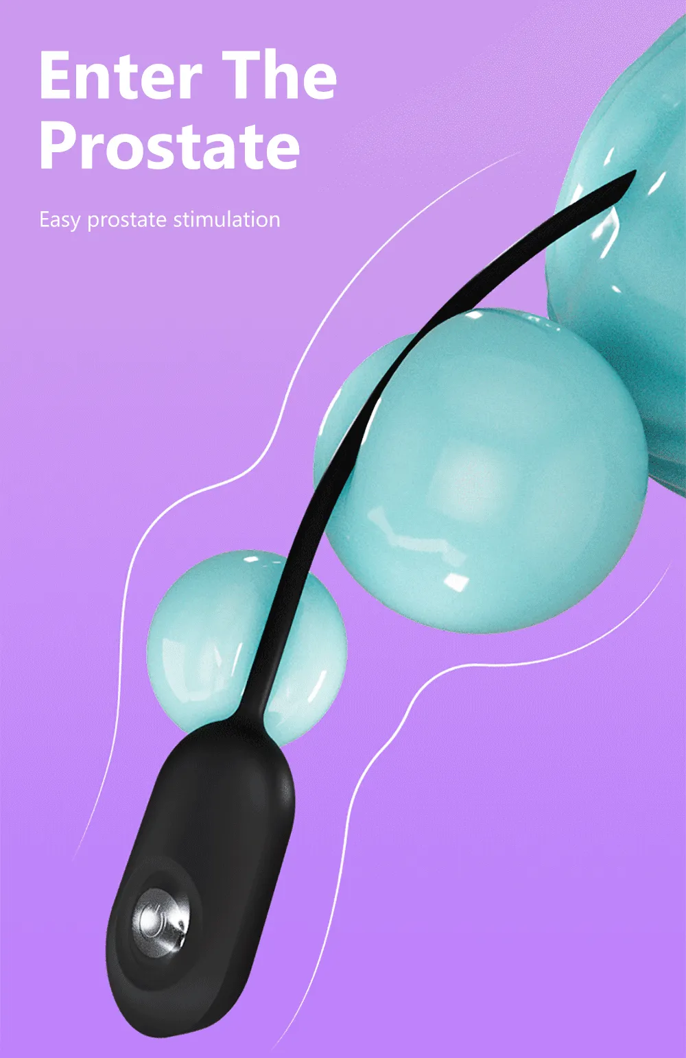 10 Vibrating Urethral Sounding Vibrator Penis Plug Adult Sex Toy