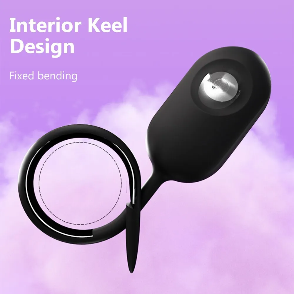 10 Vibrating Urethral Sounding Vibrator Penis Plug Adult Sex Toy
