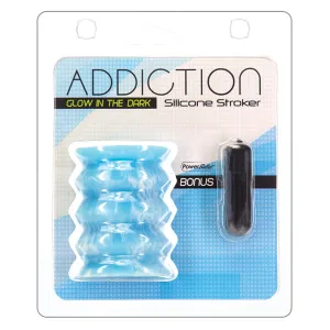 Addiction Masturbation Sleeve Gitd Blue