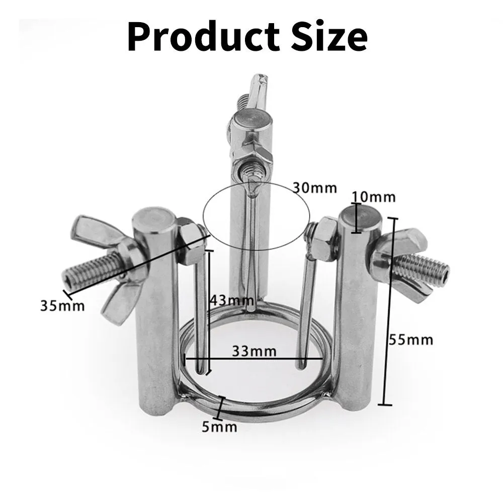 Adjustable Urethral Sounds Dilator Male Penis Plug Stimulator Expander