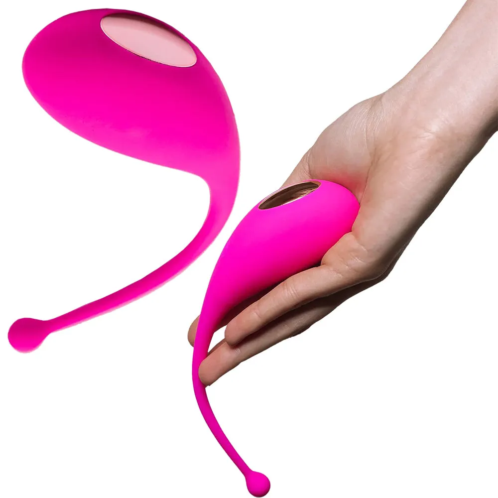 Adrien Lastic Palpitation APP Remote Control Vibrating Egg Couples Toy Pink