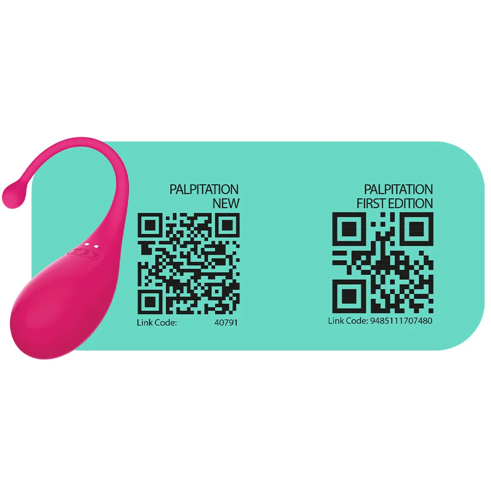 Adrien Lastic Palpitation APP Remote Control Vibrating Egg Couples Toy Pink