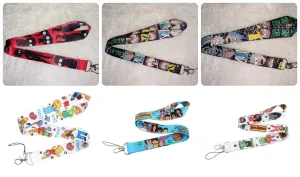 Adult Cartoons Badge Holders - Lanyards