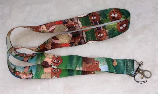 Adult Cartoons Badge Holders - Lanyards