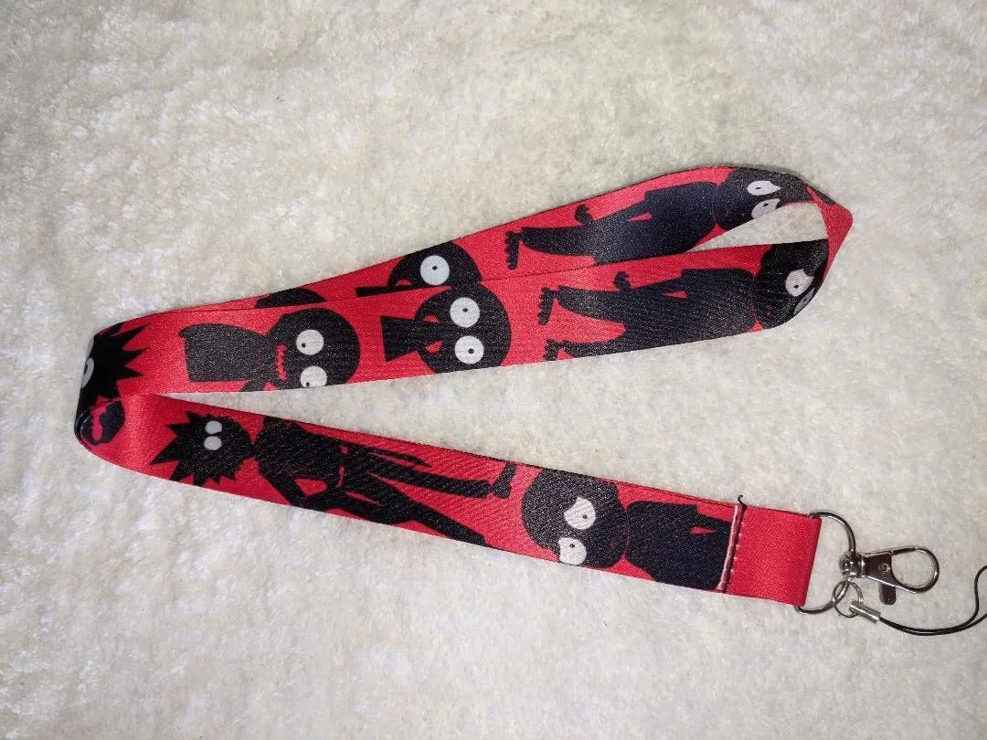 Adult Cartoons Badge Holders - Lanyards