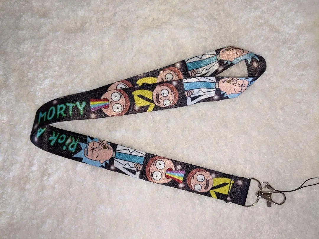 Adult Cartoons Badge Holders - Lanyards