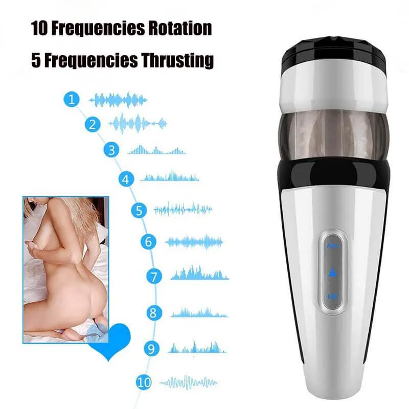 Ailighter Men Fucking Sex Toy Electric Penis Stroker