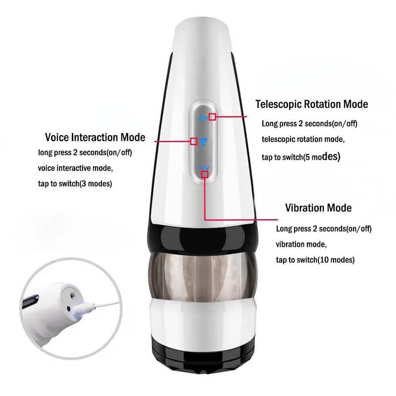 Ailighter Men Fucking Sex Toy Electric Penis Stroker