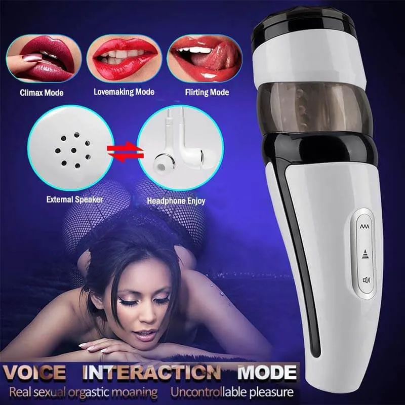 Ailighter Men Fucking Sex Toy Electric Penis Stroker