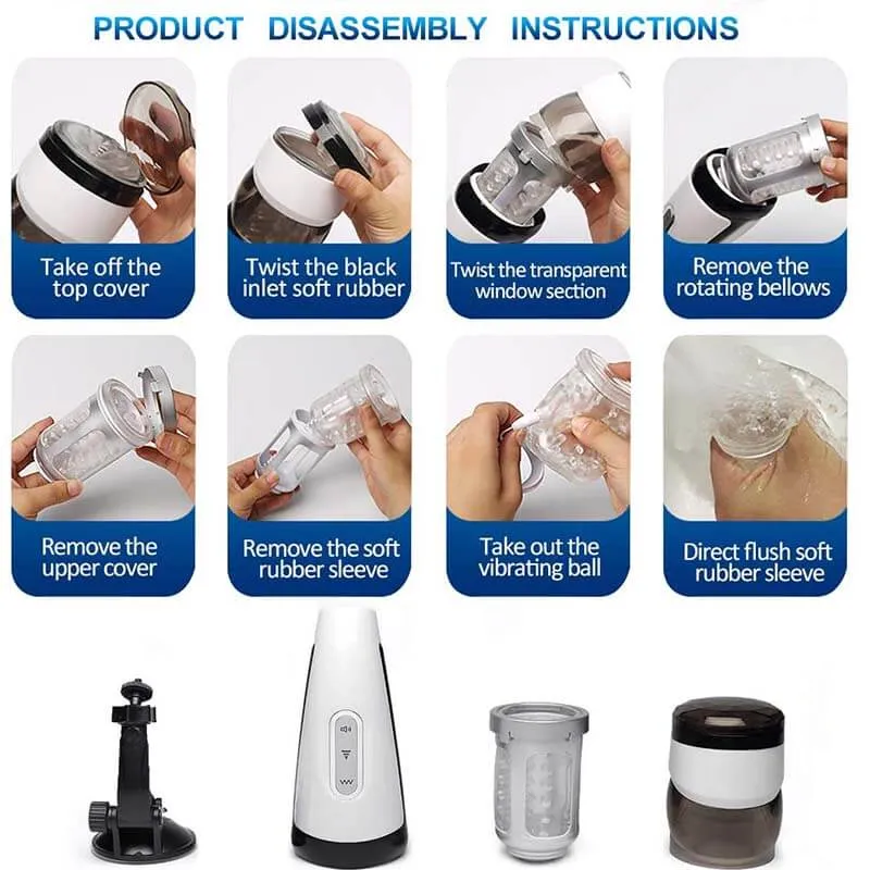 Ailighter Men Fucking Sex Toy Electric Penis Stroker