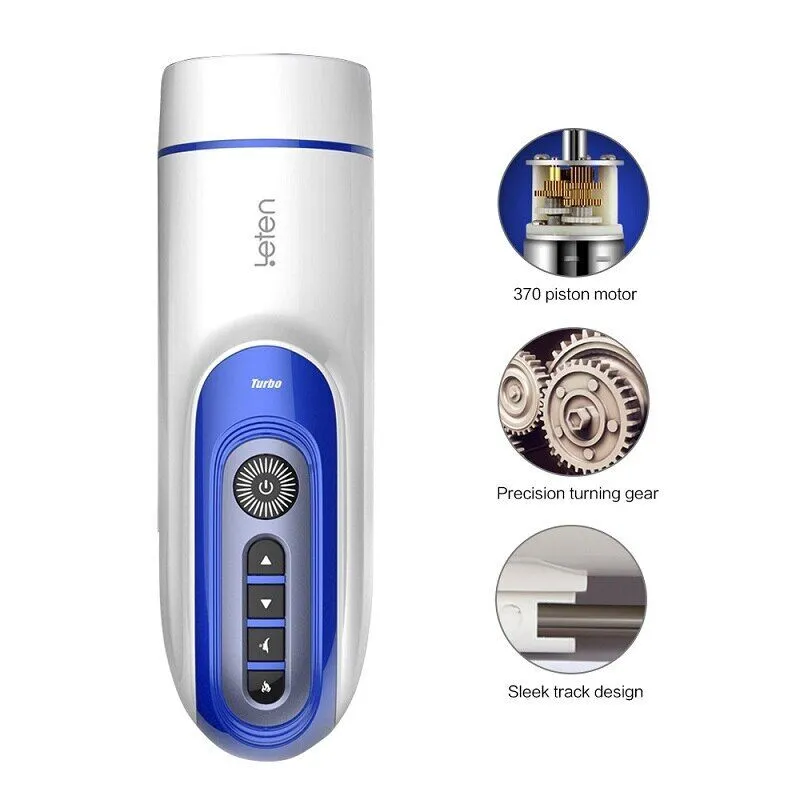 Auto Thrusting Male Masturbator Telescopic Heating Piston Stroker Cup Sex Toy