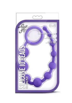 Blush Luxe Purple Silicone 10 Beads