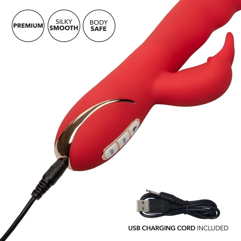 Calexotics Jack Rabbit Heated Silicone Ultra-Soft Rabbit