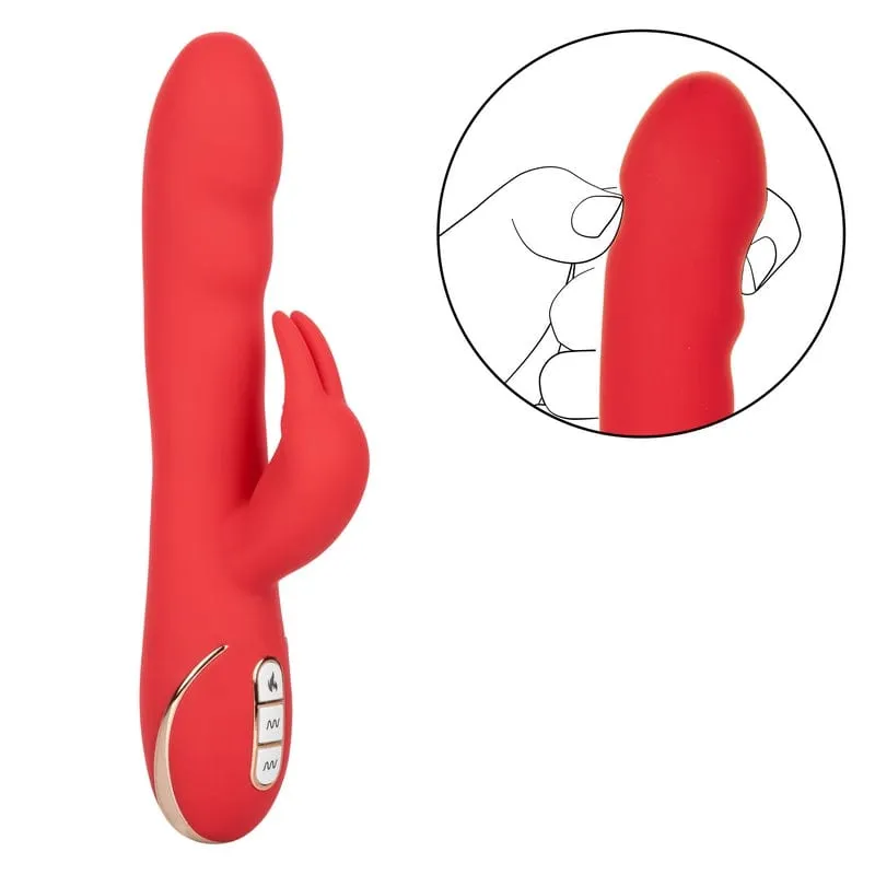 Calexotics Jack Rabbit Heated Silicone Ultra-Soft Rabbit