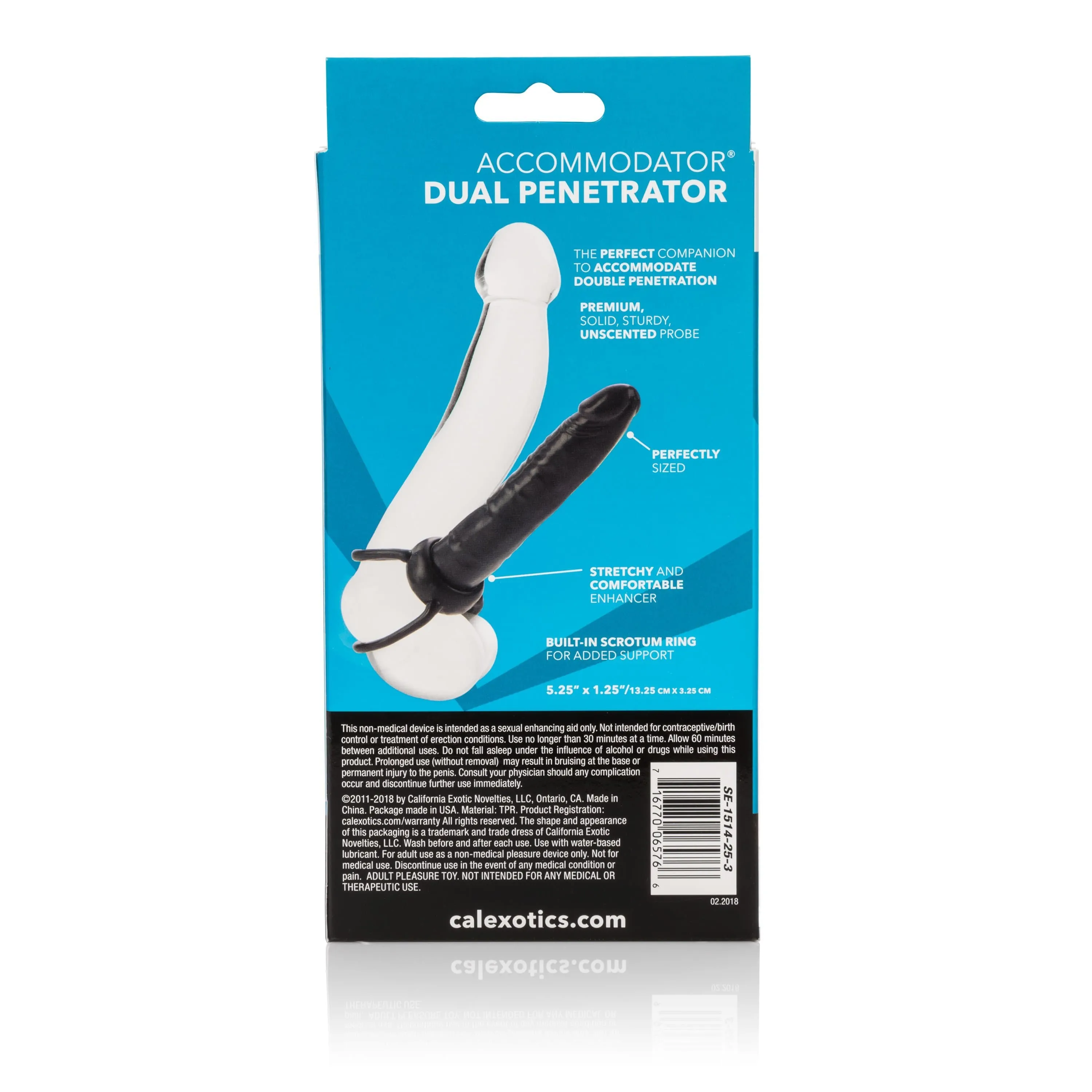 California Exotics - Accommodator Dual Penetrator Dildo