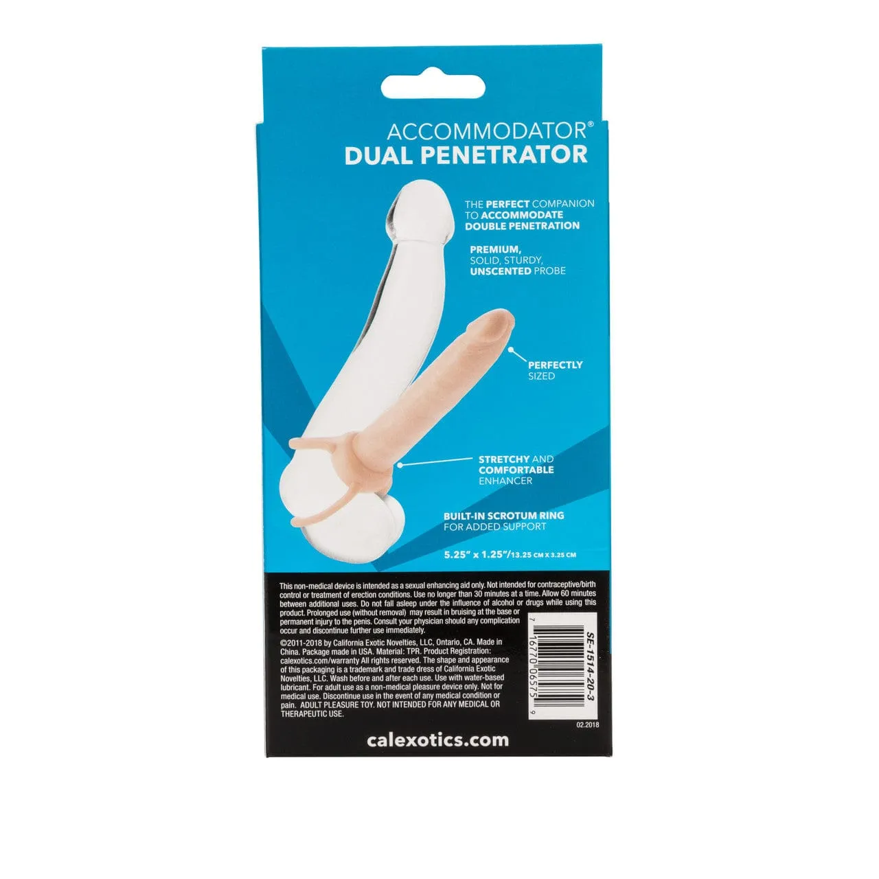 California Exotics - Accommodator Dual Penetrator Dildo