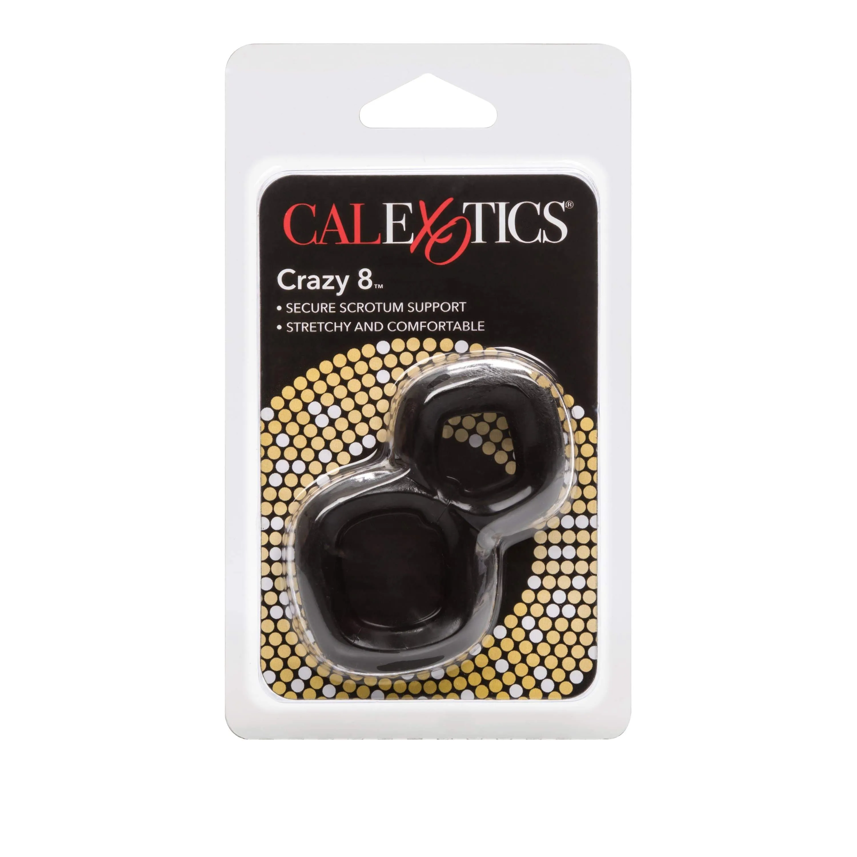 California Exotics - Crazy 8 Cock And Ball Ring (Black)