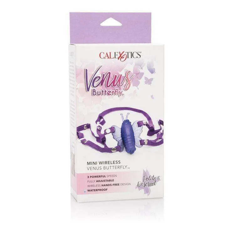 California Exotics - Venus Butterfly Mini Wireless Clit Massager (Purple)