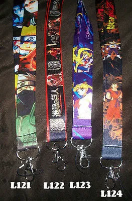 Cartoons - Heroes - Anime Badge Holders - Lanyards -  Huge Variety -