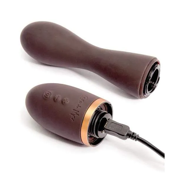 Coco de Mer - Emmeline Pleasure Wand Massager (Brown)