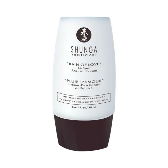 Cremă intimă SHUNGA Rain of Love. pentru stimularea punctului G. manual cu instrucțiuni inclus. 30 ml