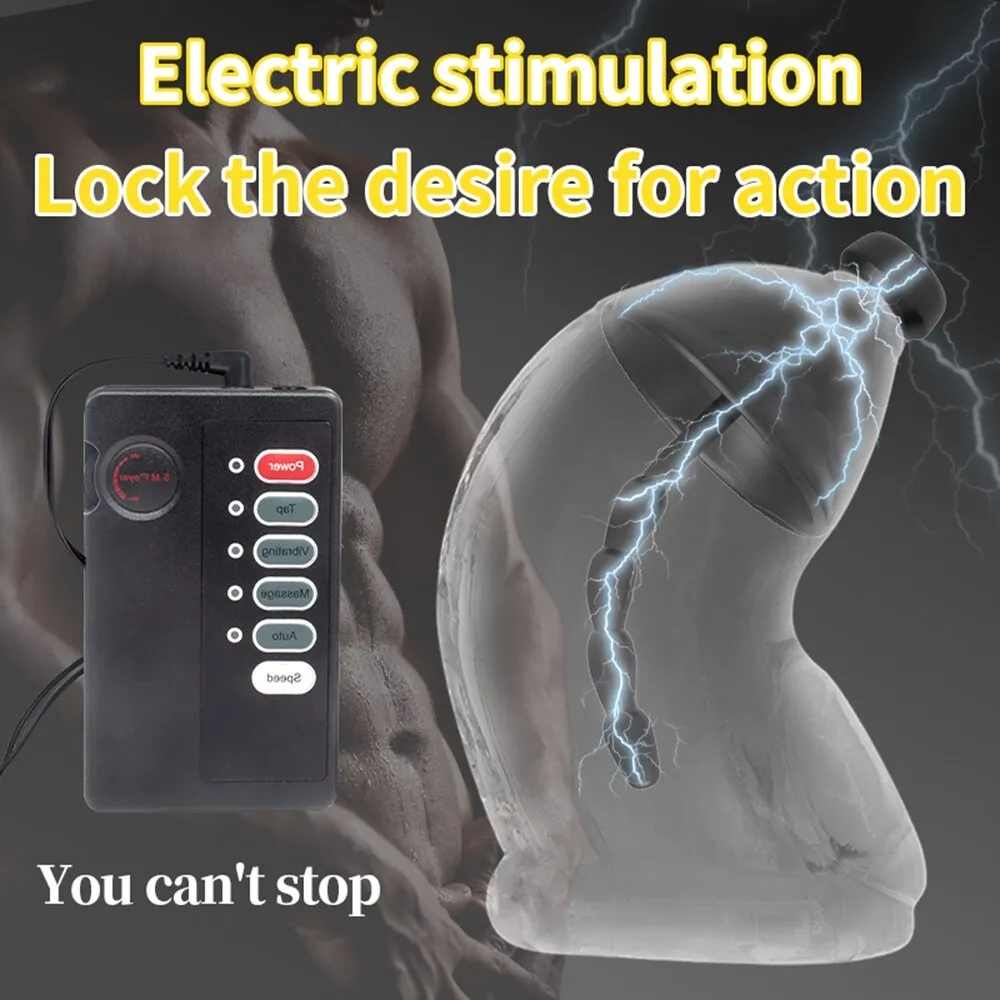 Electric Shock Urethral Sounding Catheter Dilator Men Penis Plug