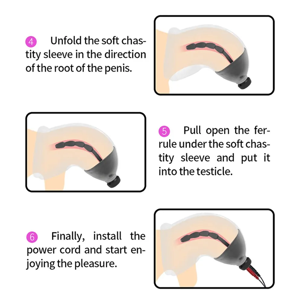 Electric Shock Urethral Sounding Catheter Dilator Men Penis Plug