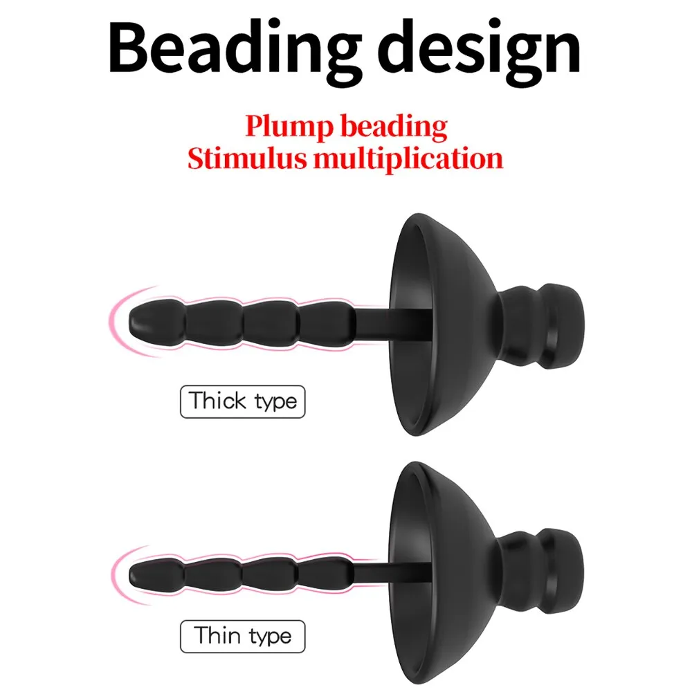 Electric Shock Urethral Sounding Catheter Dilator Men Penis Plug