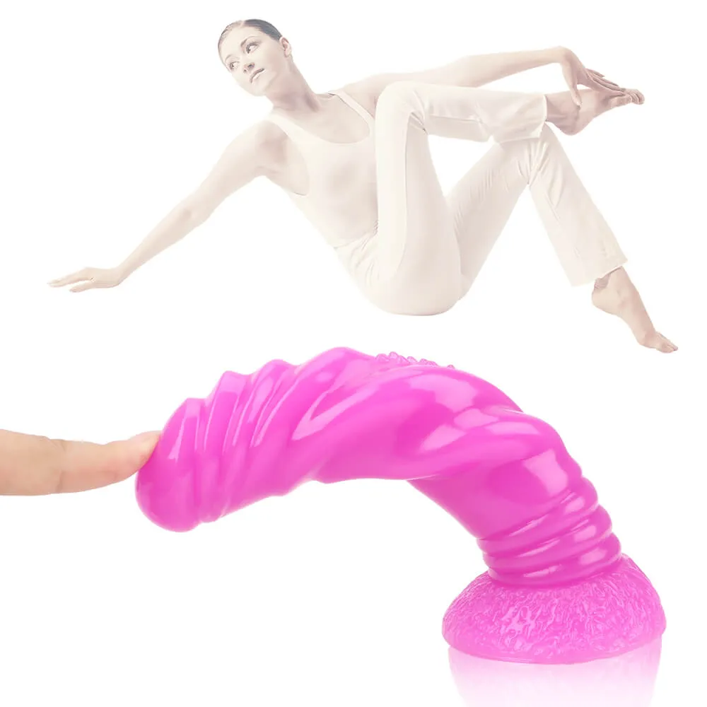 FAAK Large G-spot Stimulation Butt Plug Sex Dildo Suction Base