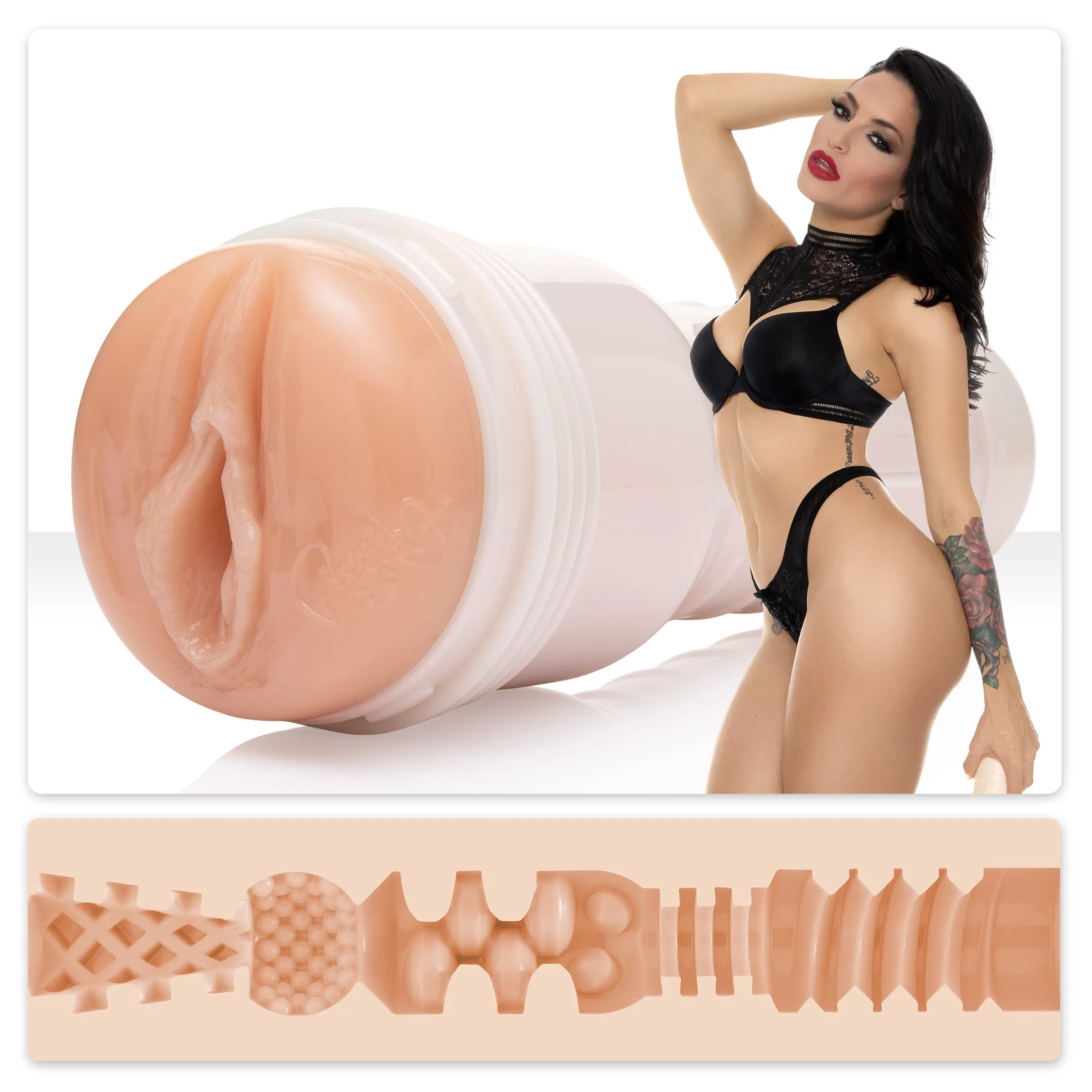 Fleshlight Girls Kissa Sins Insatiable 3D Male Masturbator
