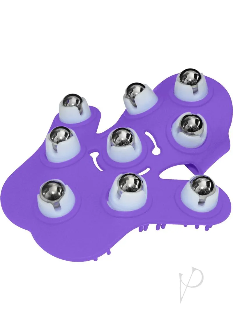 Fuzu Glove Massager Neon Purple