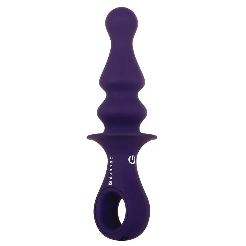 Gender X Ring Pop Vibrating Plug Purple