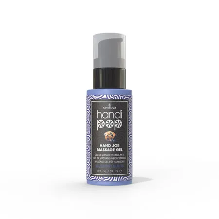 Handipop Massage Gel Blueberry Muff 2oz