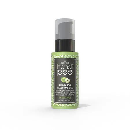 Handipop Massage Gel Green Apple 2oz