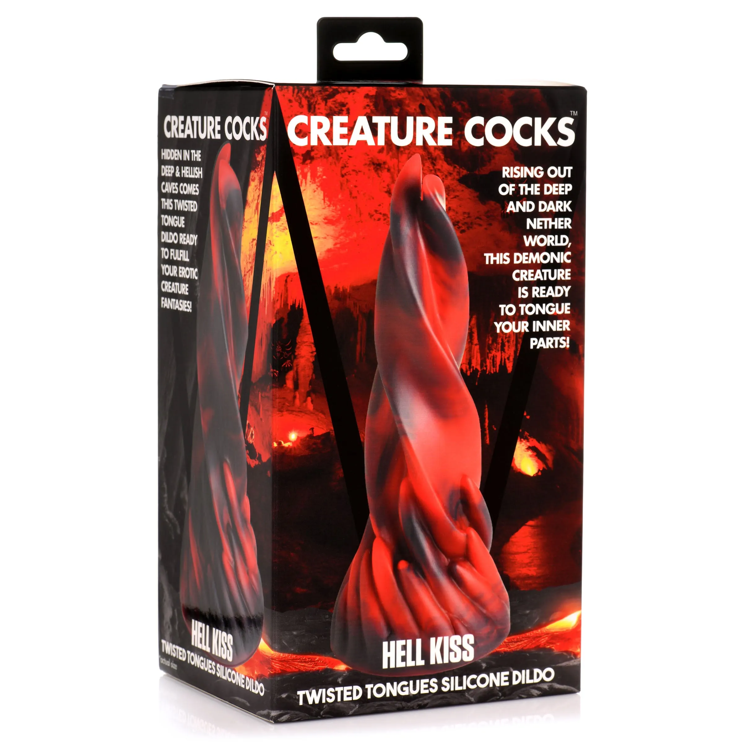 Hell Kiss Twisted Tongues Dildo