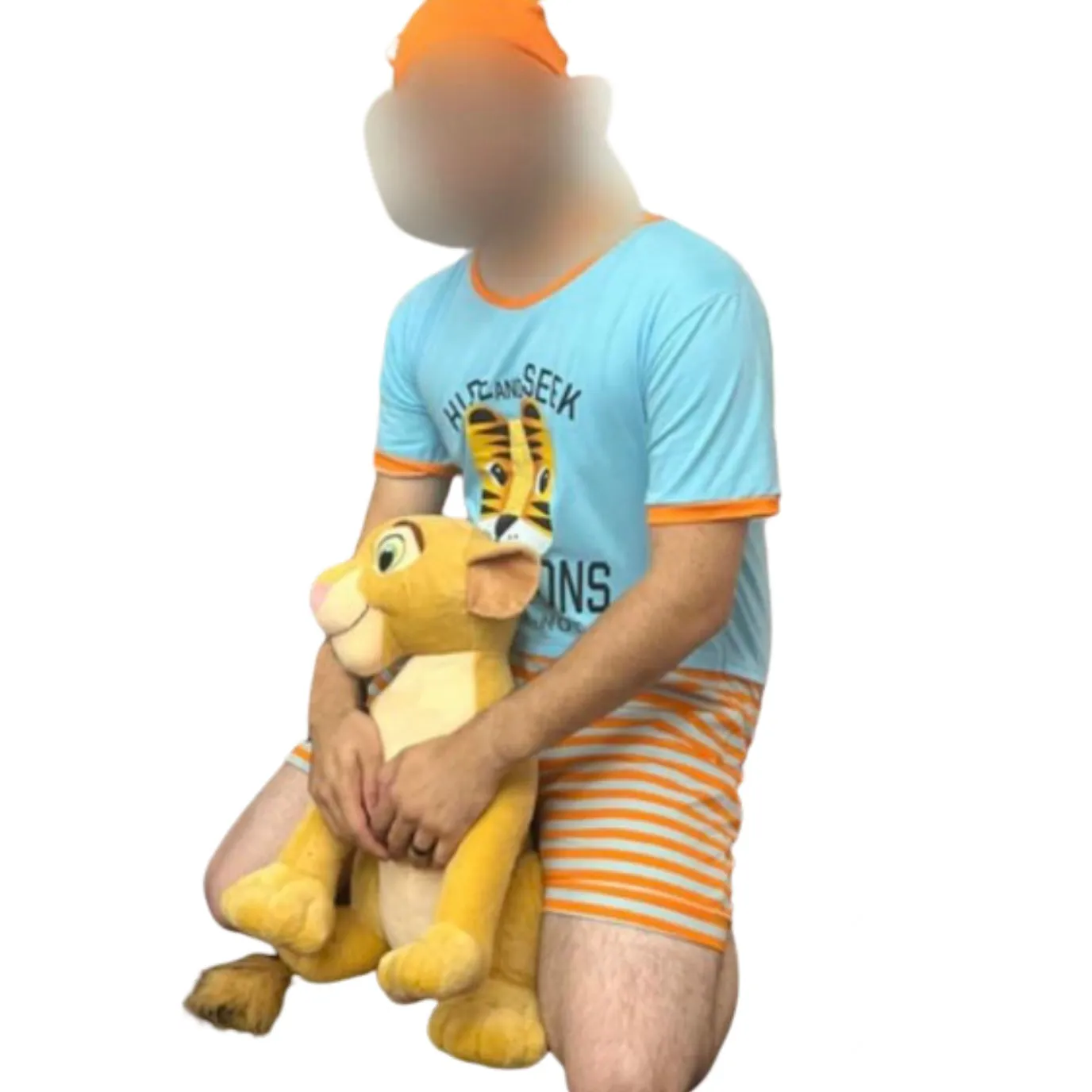 Hide & Seek Tiger 1PC Romper