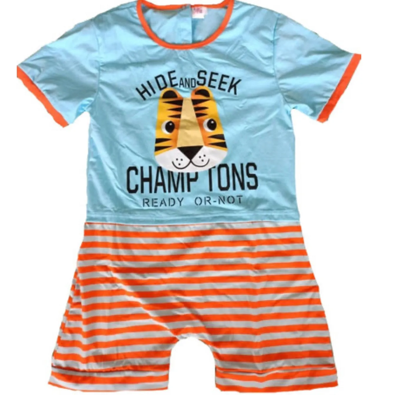 Hide & Seek Tiger 1PC Romper