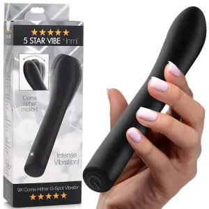 INMI Shegasm 5 Star Come Hither G-Spot Vibrator - Black