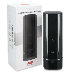 Kiiroo Onyx  Vibrating Rotating Interactive APP Control Male Masturbator Sex Toy