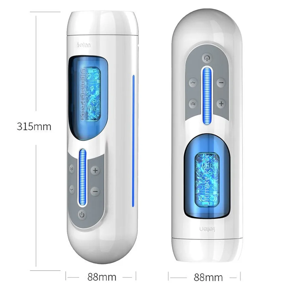 LETEN Automatic Piston Telescopic Male Masturbator Thrusting Stroker Cup Sex Toy
