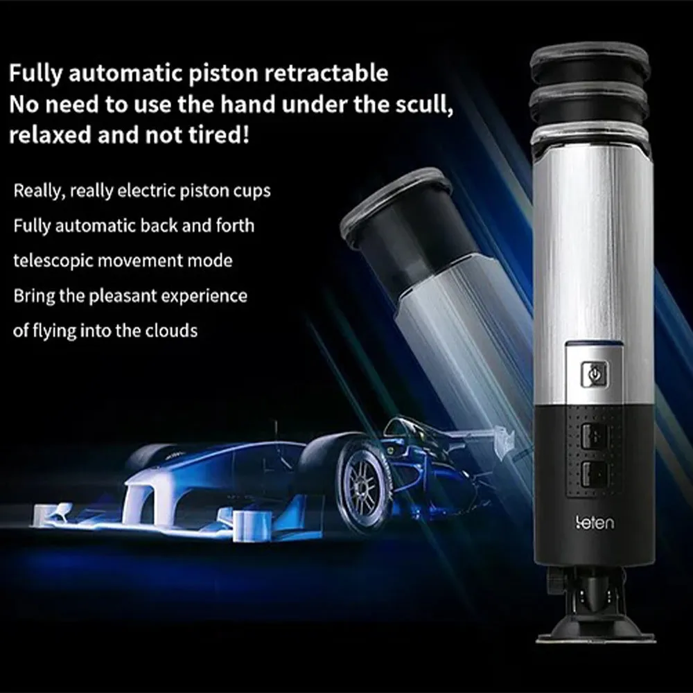 LETEN Piston X9 V3 AUTO Telescopic Thrusting Vibrating Male Masturbator Sex Toy