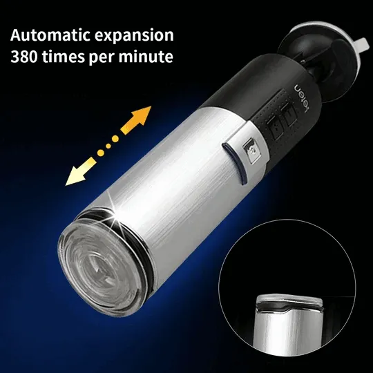 LETEN Piston X9 V3 AUTO Telescopic Thrusting Vibrating Male Masturbator Sex Toy