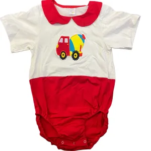 Lil Construction Vehicles Cotton Bodysuit