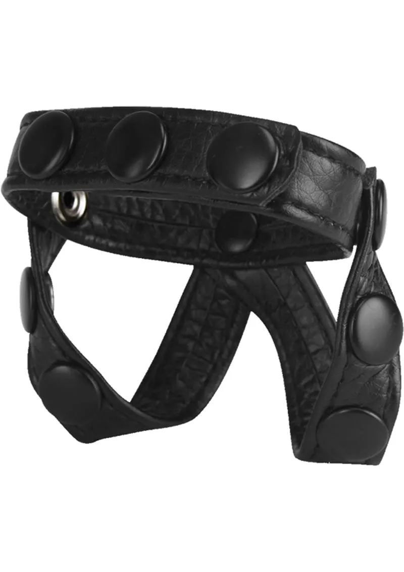 Macho V Style Cock Ring and Ball Divider