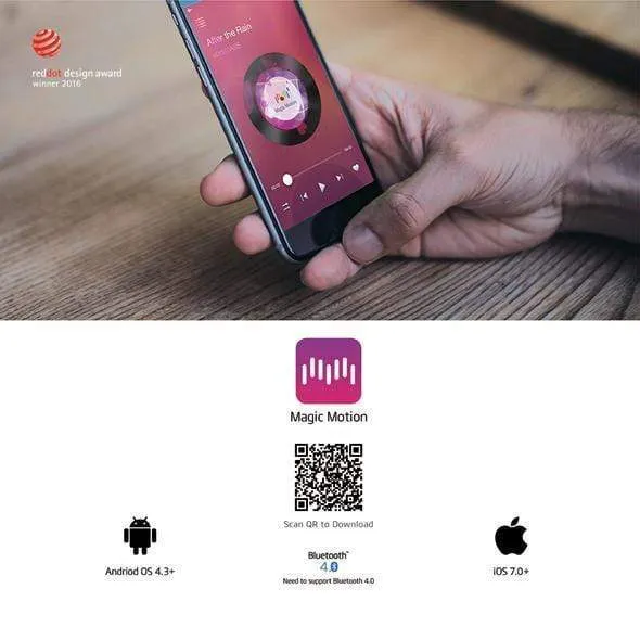 Magic Motion - Flamingo App-Controlled Wireless Vibrating Bullet  (Pink)