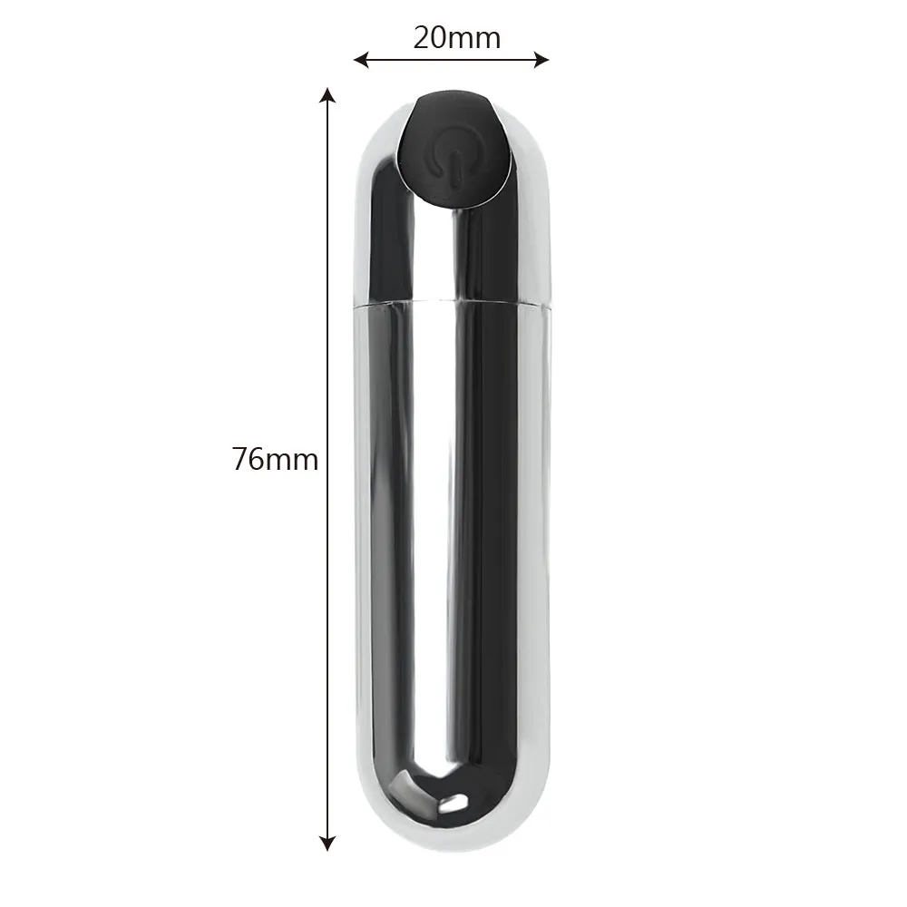 Mini Bullet Vibrator G-spot Clitoris Massager Jump Egg For Women Gay