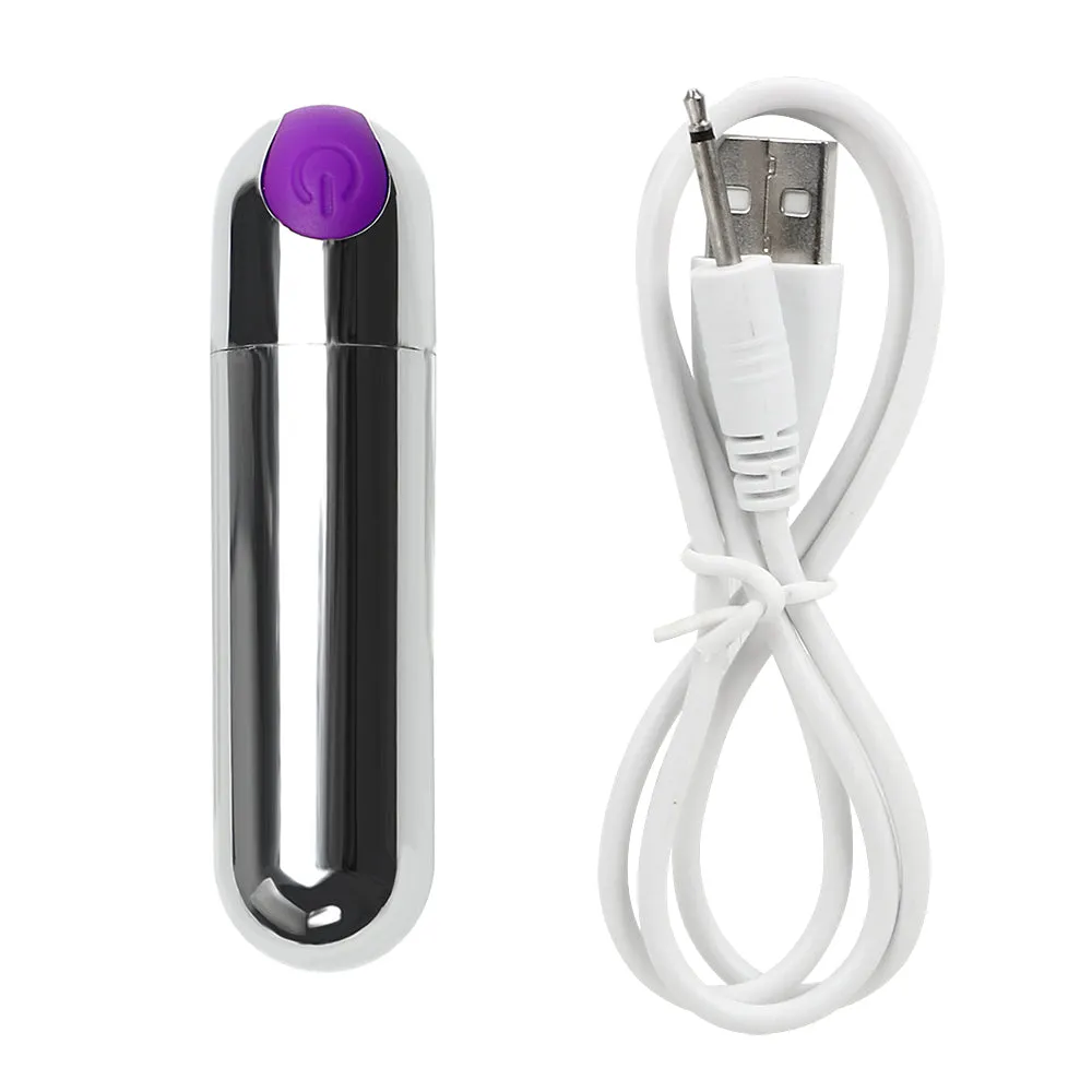 Mini Bullet Vibrator G-spot Clitoris Massager Jump Egg For Women Gay
