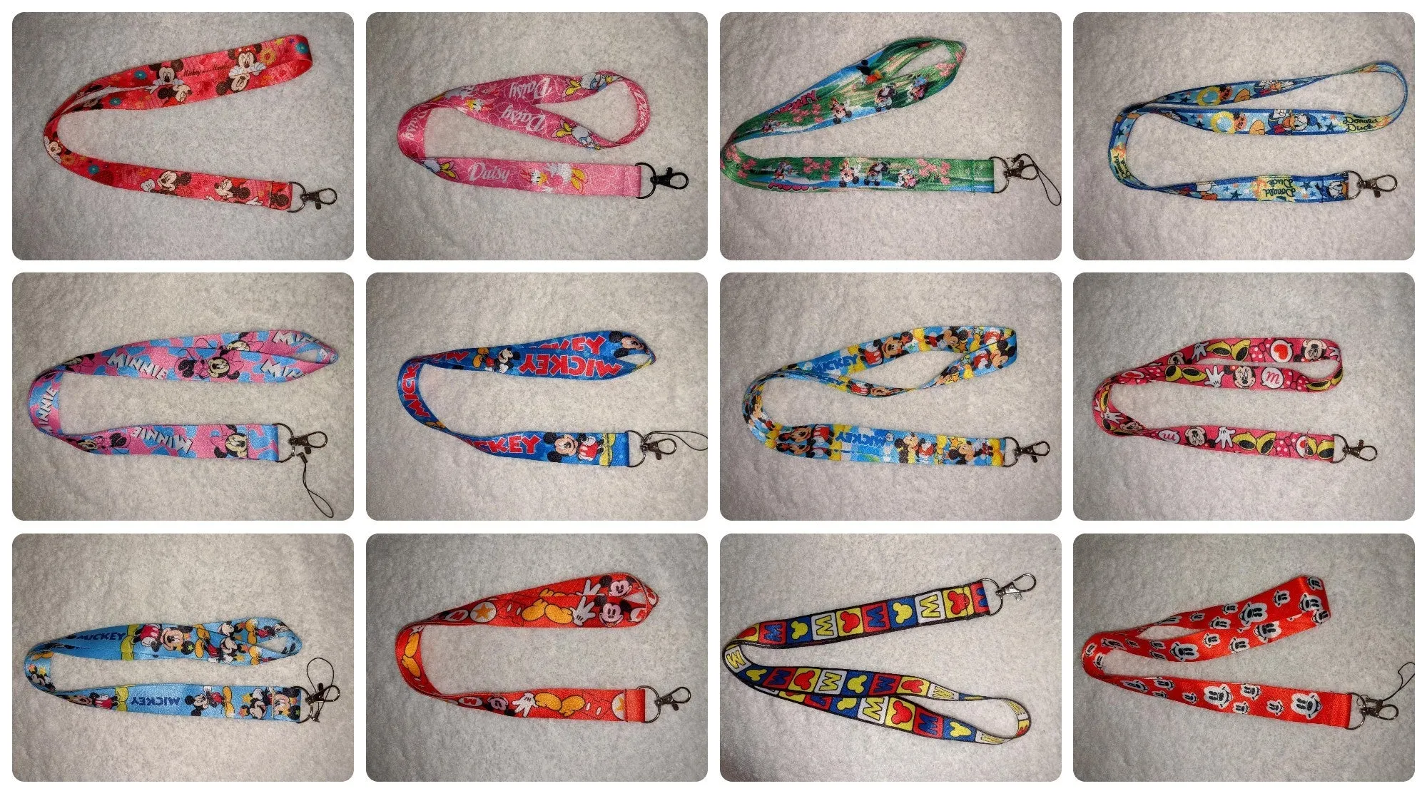Mouse & Friends Movies Badge Holders - Lanyards