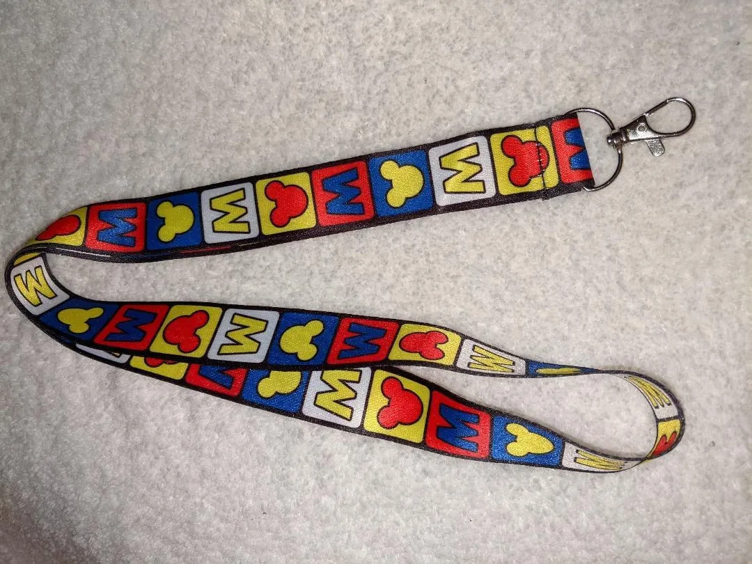 Mouse & Friends Movies Badge Holders - Lanyards